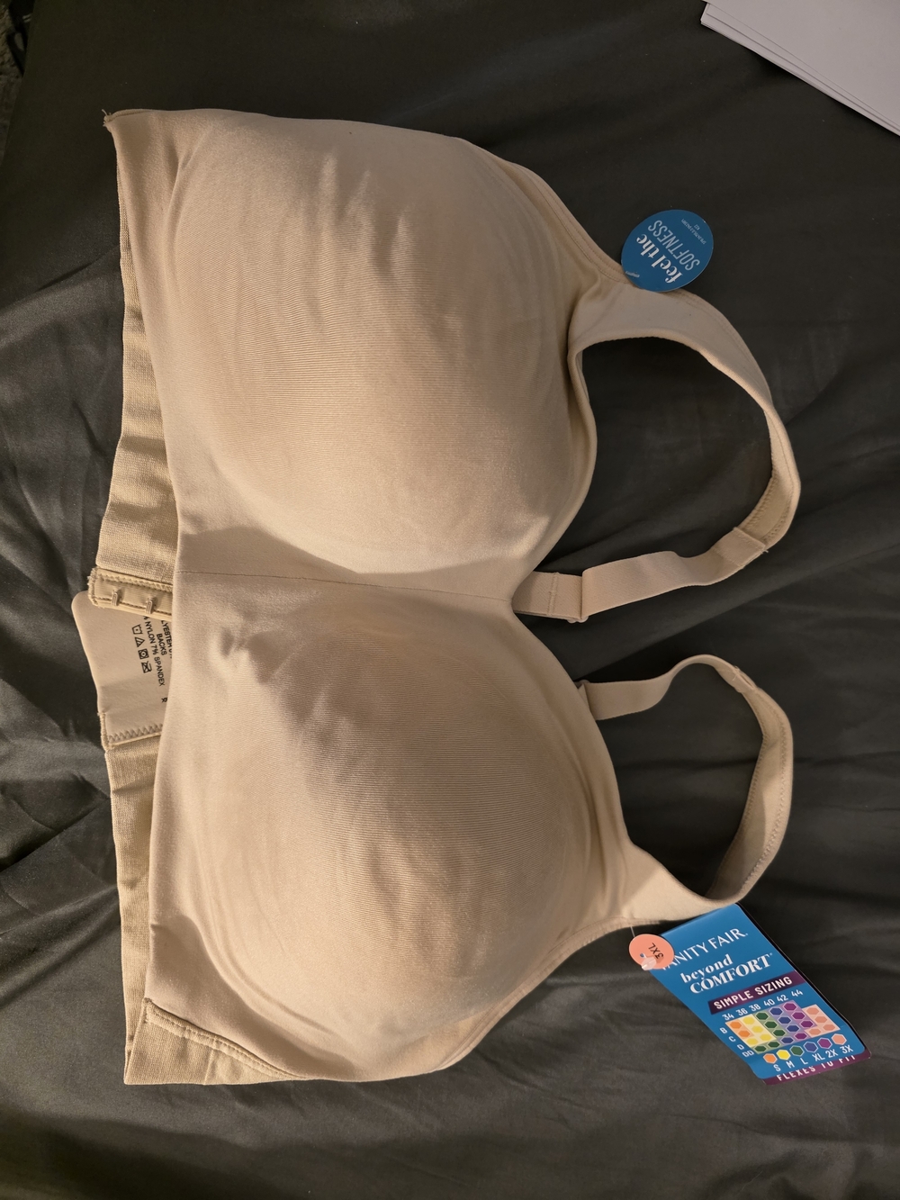 VANITY FAIR beyond Comfort 3xl Seamless Nude Bra - Smooth Comfort